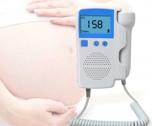 Fetal Portable Heartbeat Detector for pregnant women Builtin speaker