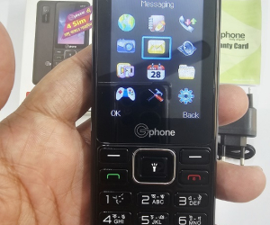 Gphone GP37 Button Phone Four Sim 
