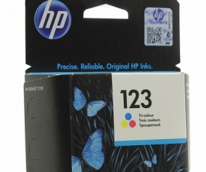 HP Genuine 123 Tricolor Ink Cartridge
