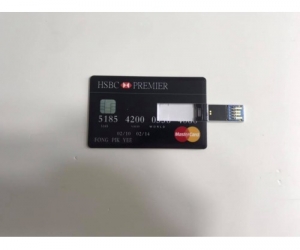 32GB HSBC Visa Card Shape Pendrive USB 3.0