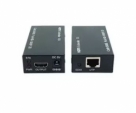 HDMI-Extender-60M-over-single-Cat6-Transmitter-and-Receiver---Black