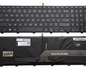 New Original Keyboard for With Backlit Ribbon Laptop Dell Inspiron 15 3000 3542 