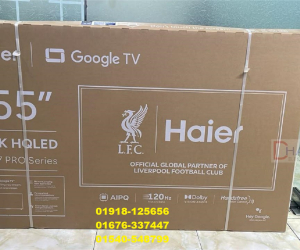Haier 55 inch H55P7 Pro HQLED 4K Google Smart TV Official