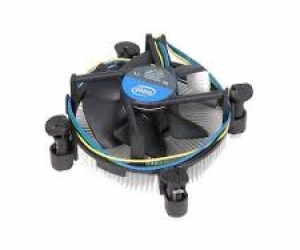 Intel Aluminum CPU Cooler with PushPins for Intel desktop CPUs