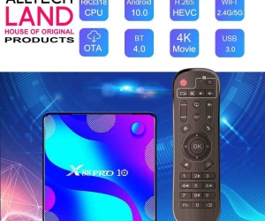 X88 Pro 10 Android 10 QuadCore 4GB / 32GB 5G WIFI bluetooth 4.0 4K TV Box