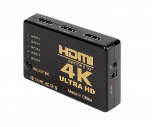 4K Splitter HDMI Switch 5 To 1