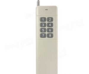 433MHZ DC9V 8Channel Wireless Remote Control For Smart HomeWhite