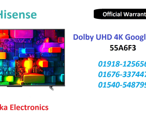 Hisense 50 inch 50A6F3 4K Google DTS TV Official