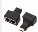 HDMI-Extender-Over-by-Cat5eCat6-Cables-1080p-For-HDTV-HDPC-PS3-STB-30m---1-Pair