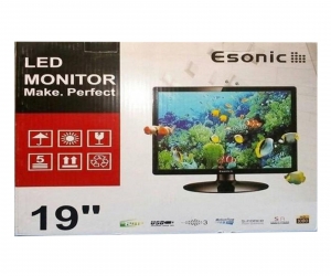 Esonic 19 Inch 1366 x 786 Wide Screen HD LED Monitor