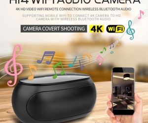 Camera Speaker 4K Wifi Camera