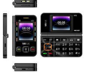 Vmax V72 Flip Mobile Dual Display