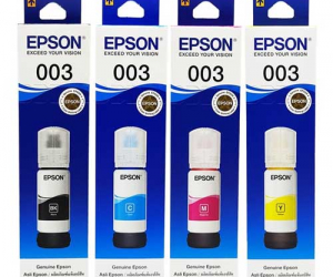 Epson 003 BKCMY Full Set Refill Ink Bottle