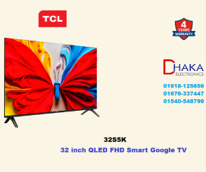 TCL 32 inch 32S5K QLED FHD Smart Google TV Official