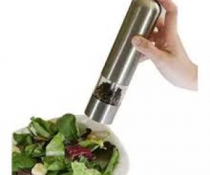 Pepper Muller New Stainless Steel Electric Kitchen Tool Spice Sauce Salt Pepper Mill Grinder