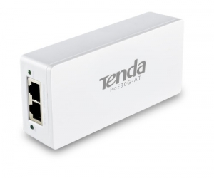 Tenda PoE30GAT PoE Injector delivers up to 30W output power per port