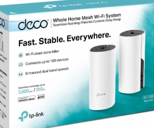 TPLink Deco E4 (2 Pack) Whole Home Mesh WiFi System AC1200 Dualband Router