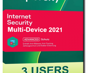 Kaspersky Genuine Internet Security Latest Version 3 Users (1 Year) 