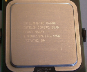 Intel Core 2 Quad Q6600 2.4GHz LGA775 8MB L2 Cache FSB1066MHz