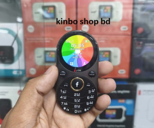 Icon i202 Magic Mobile Round Display Black With Cover 