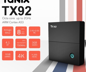 Tanix TX92 Amlogic S912 DDR4 3G 32G Octa Core Tv box iptv dual wifi chromecast satellite receiver free movies smart tv streaming boxes
