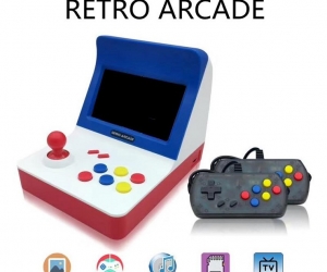 Retro Arcade Portable Game Player 2 USB Joystick