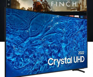 43 inch SAMSUNG BU8000 CRYSTAL UHD 4K SMART TV OFFICIAL