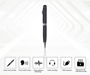 Digital Voice Recorder Pen 8GB Rechargeable Device High Quality
