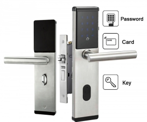 Electronic-Digital-Smart-Password-Door-Lock-Keypad-Touch-Screen-5-RFID-Cards