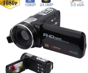 F3 Video Camera 3.0 inch Touch Display Camcorder 24.0MP 16X Digital Zoom Night Vision Handy Camera