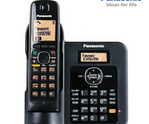Panasonic  Digital 2.4GHz T&T Landline Cordless Phone KXTG3811SX