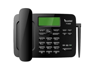 Bontel T1000 Dual Sim Land Phone Auto Call Record 