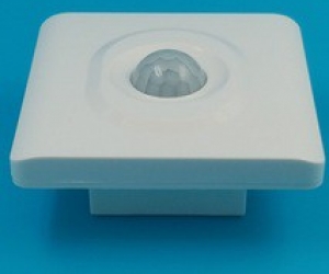 Corridor white 86mm wall adjustable pir motion sensor switch two wire LED energy saving intelligent switch 36B