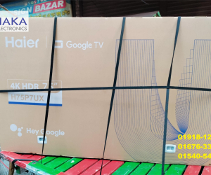 Haier H75P7UX 75 inch HQLED 4K Google TV Price BD Official