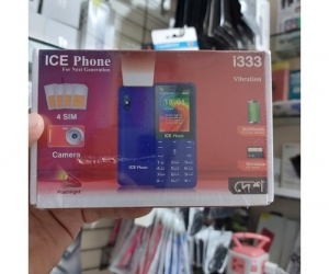 ice i333 4Sim Phone Big Battery 3000mAh with Warranty