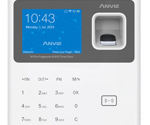 Anviz W1 Pro Time Attendance Device.