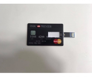 2GB HSBC Visa Card Shape Pendrive USB 3.0