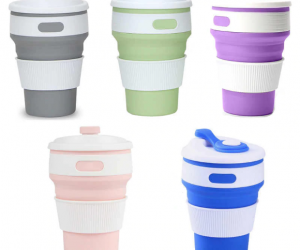 Portable Silicone Folding CoffeeCup