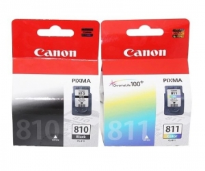 Canon 810 + 811 ORIGINAL Ink Cartridge Set