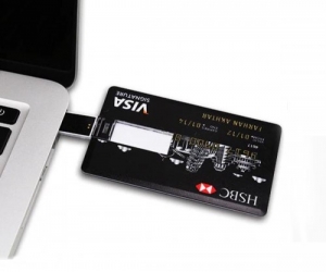 64GB HSBC Visa Card Shape Pendrive USB 3.0