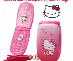 Hello Kitty W88 Folding Mobile 