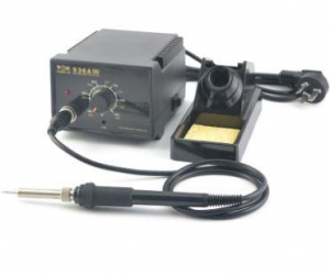 Soldering station adjustable thermostat electric iron soldering station iron thermostat ksd936Black